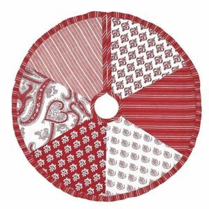 VHC Brands Cotton Mini Ruffled Tree Skirt